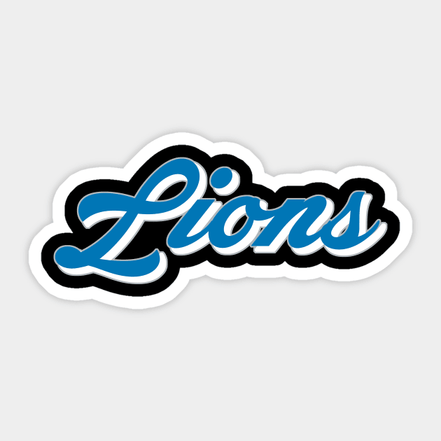 Lions Sticker by CovpaTees